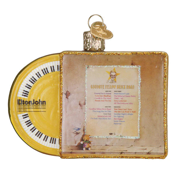 Goodby Yellow Brick Road Album Ornament