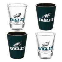 Eagles 4pc 2oz Cup Set
