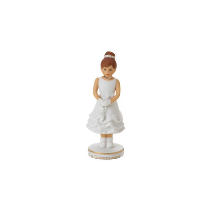 1st Communion Brunette Figurine