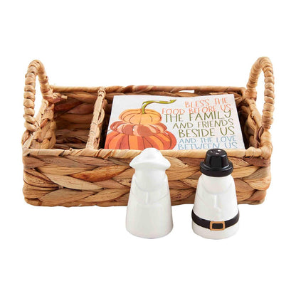 Pilgrim Napkin Basket S&P Set