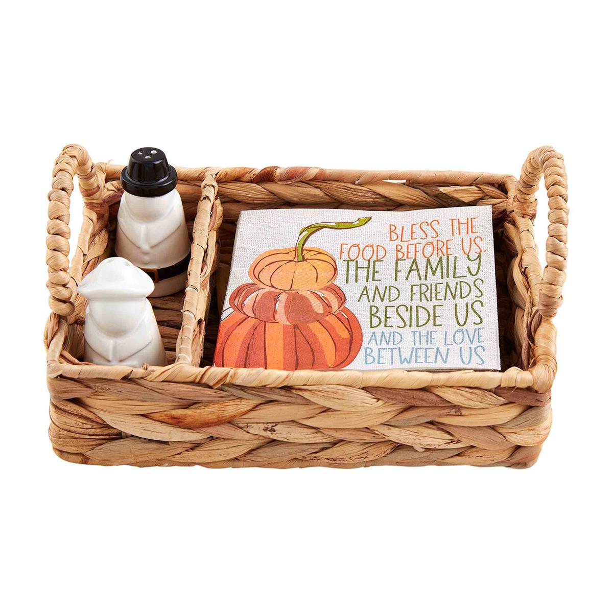 Pilgrim Napkin Basket S&P Set