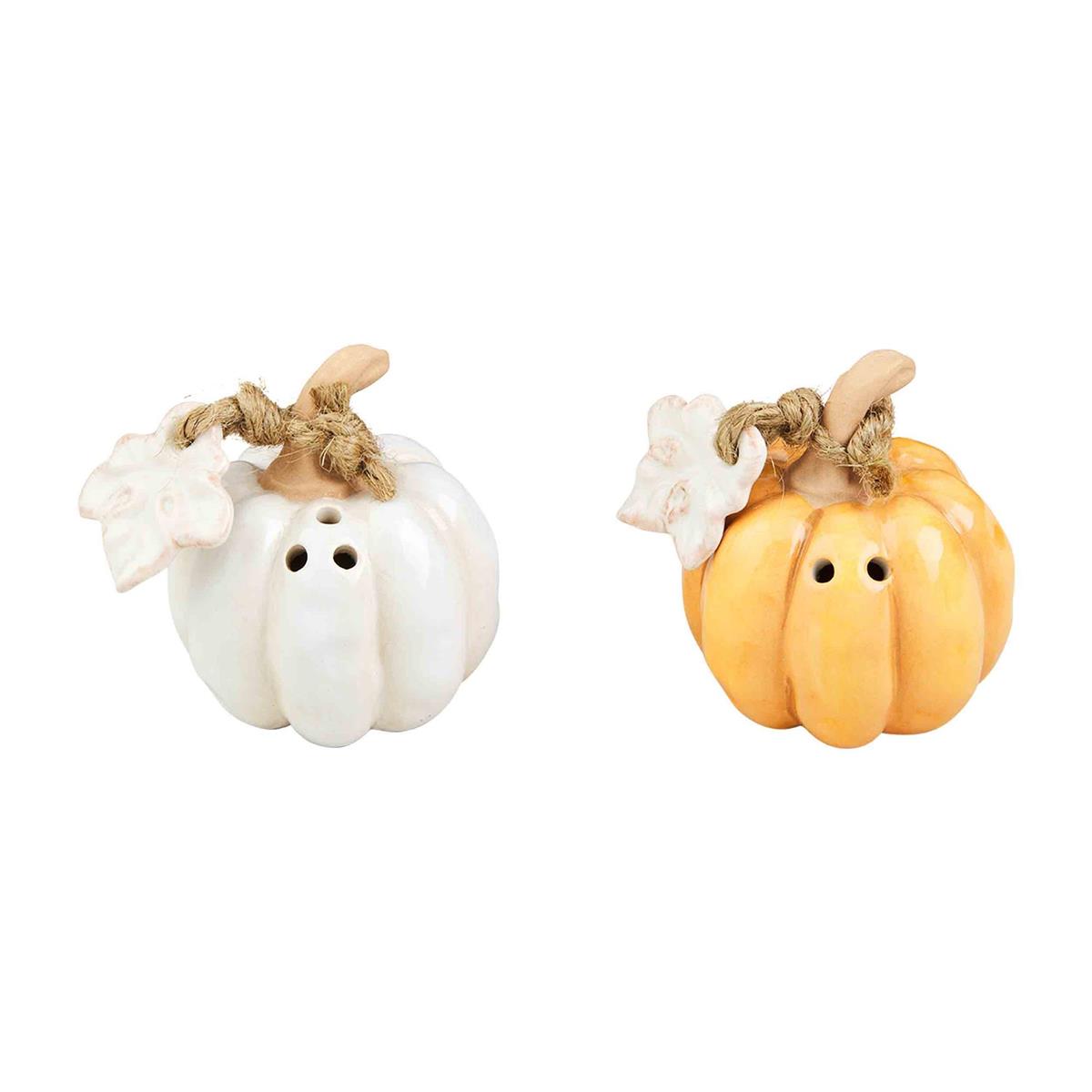 Gather Pumpkin Salt & Pepper Shaker Set