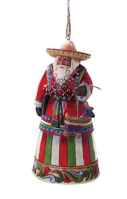 Mexican Santa Ornament