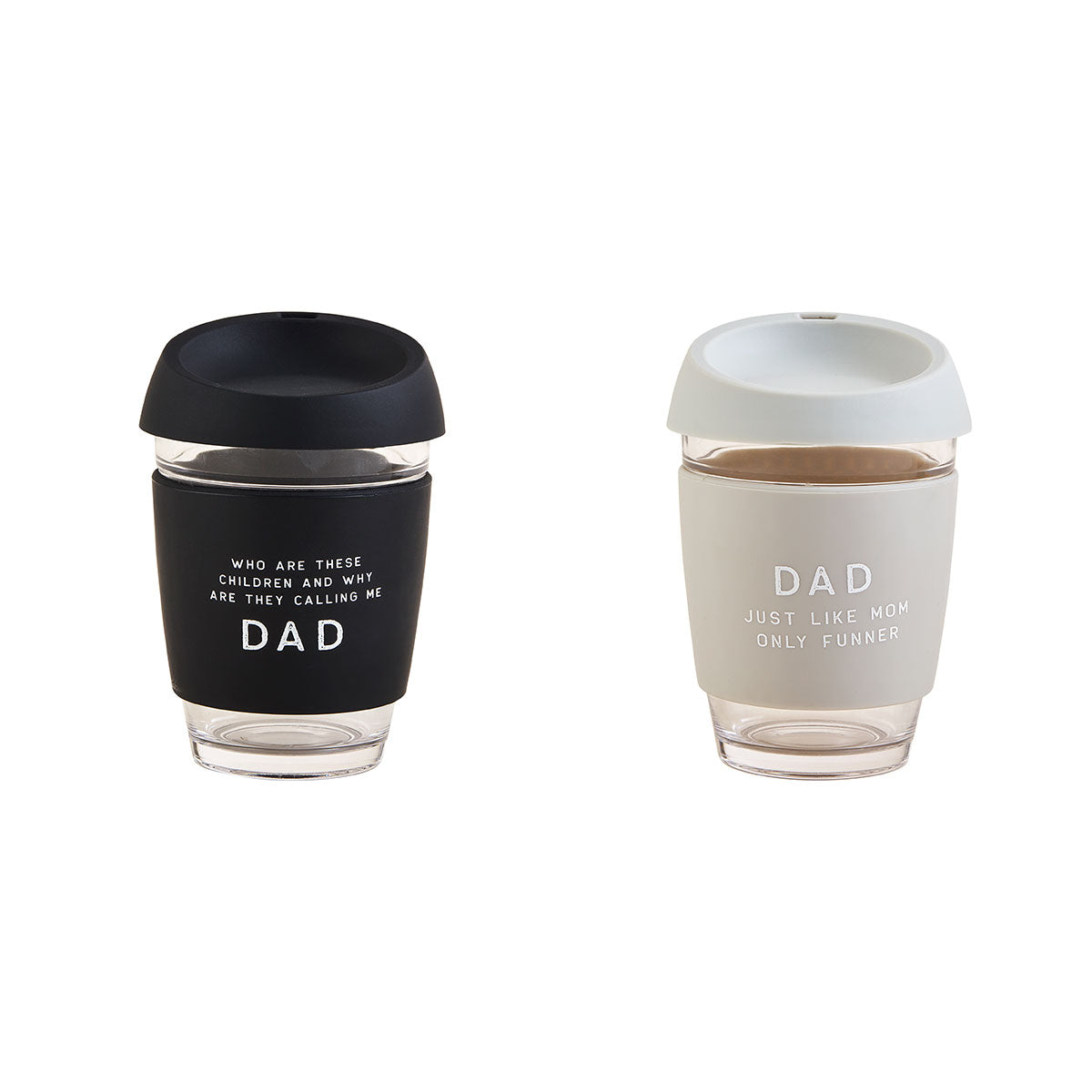 Dad Coffee Travel Glasses