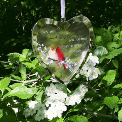Those We Love Glass Ornament