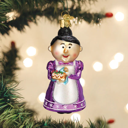 Cheery Mrs. Claus Ornament