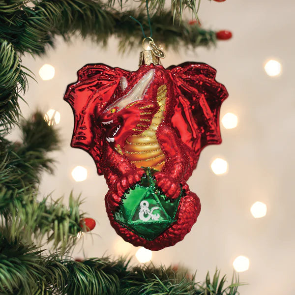 Dungeons & Dragons Red Dragon Ornament