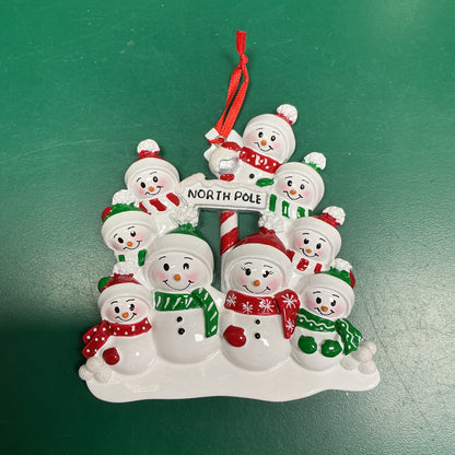 North Pole Family of 9