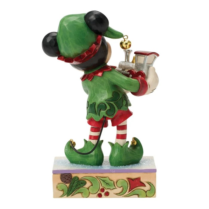 Elf on Track Figurine