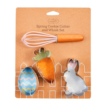 CARROT WHISK COOKIE CUTTER SET