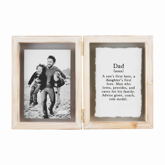 Dad Hinged Picture Frame