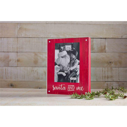 Santa & Me Magnetic Block Frame