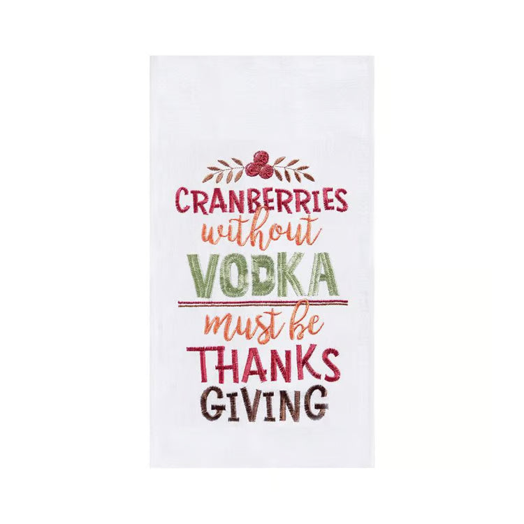 Cranberries Without Vodka Towel