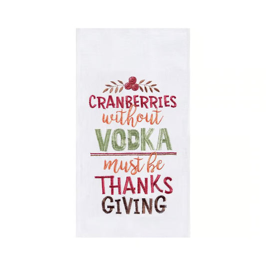 Cranberries Without Vodka Towel
