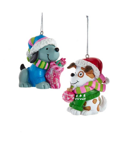 Colorful Dog Ornament