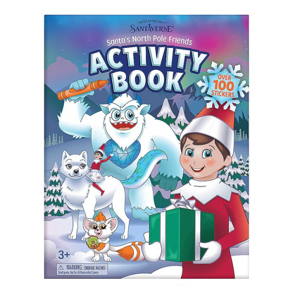 Santa's North Pole Friends Activity Book
