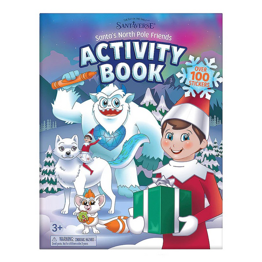 Santa's North Pole Friends Activity Book