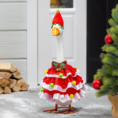 Christmas Dress Goose Outfit