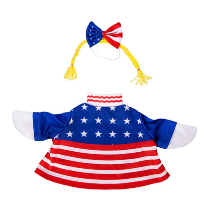 Patriotic Dress Goose Outfit