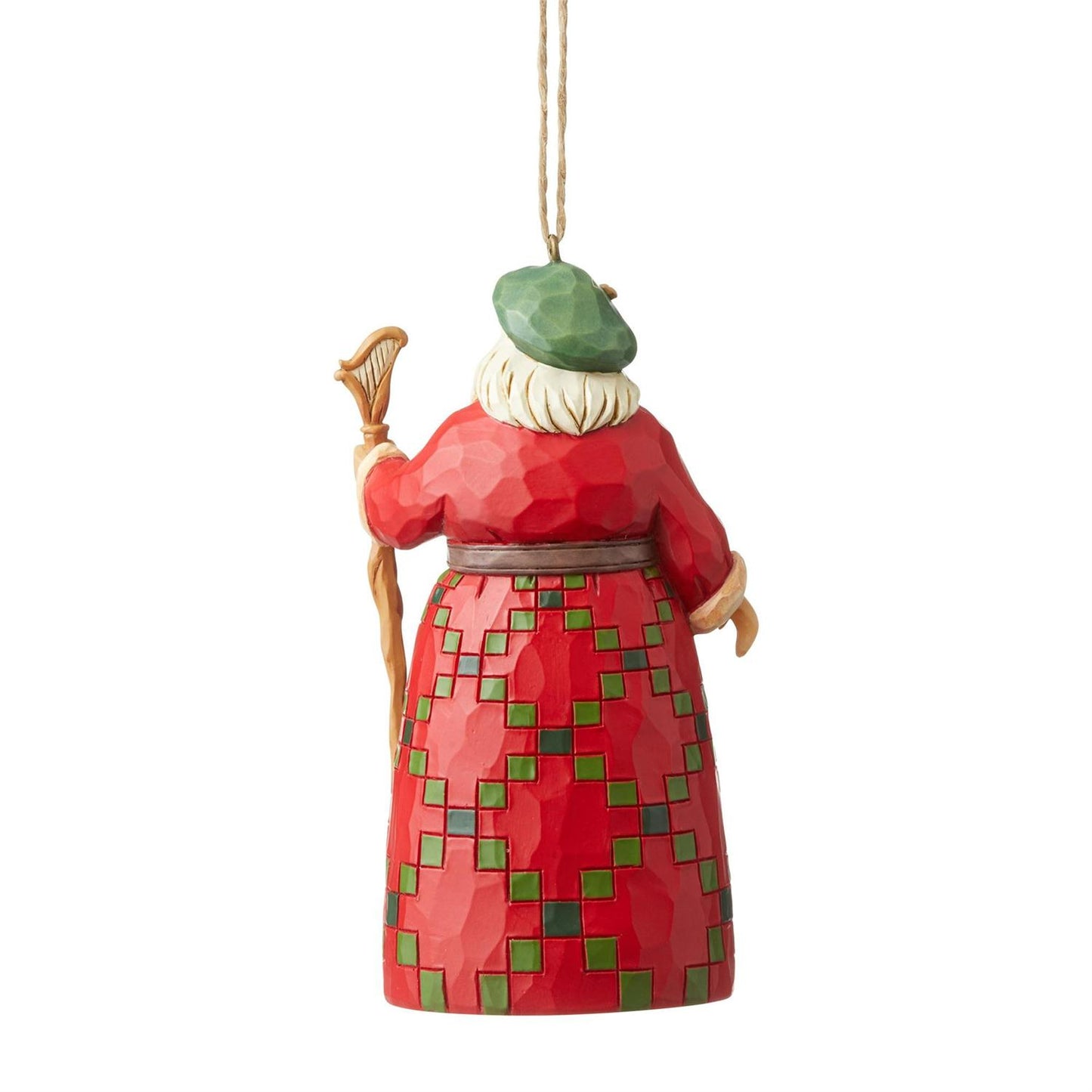 Irish Santa Ornament