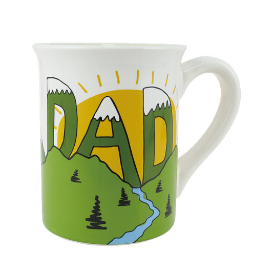 Dad Distance Mountain Mug