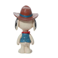 Snoopy Cowboy Mini Figurine