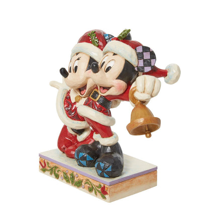 Mickey & Minnie Santas Jingle Bell