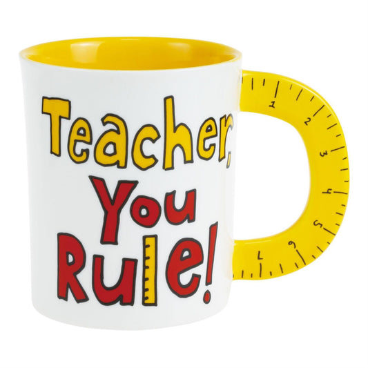 Teacher You Rule Mug