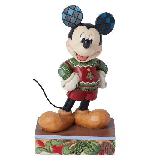 All Decked Out Mickey Figurine