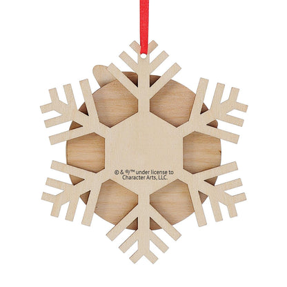 Bumble Snowflake Ornament