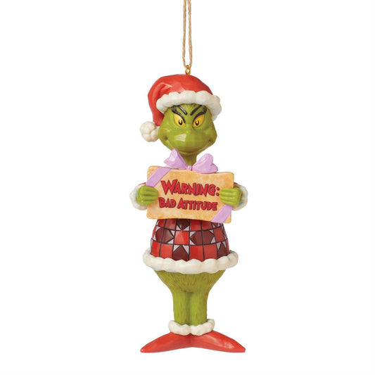 Grinch Bad Attitude Ornament