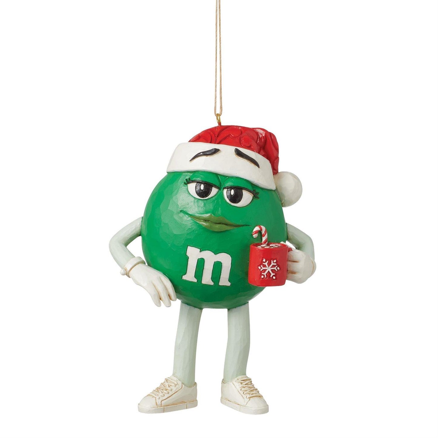 M&M'S Green Character Ornament