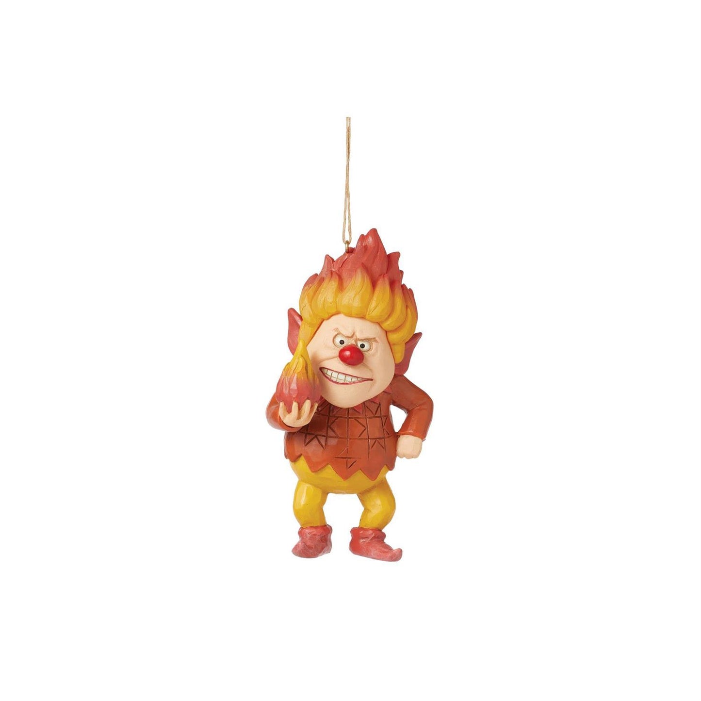 Heat Miser Holding Fire Ornament