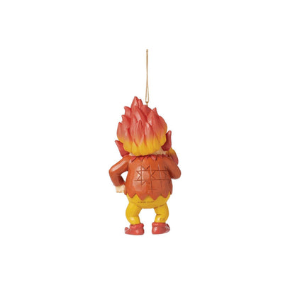 Heat Miser Holding Fire Ornament