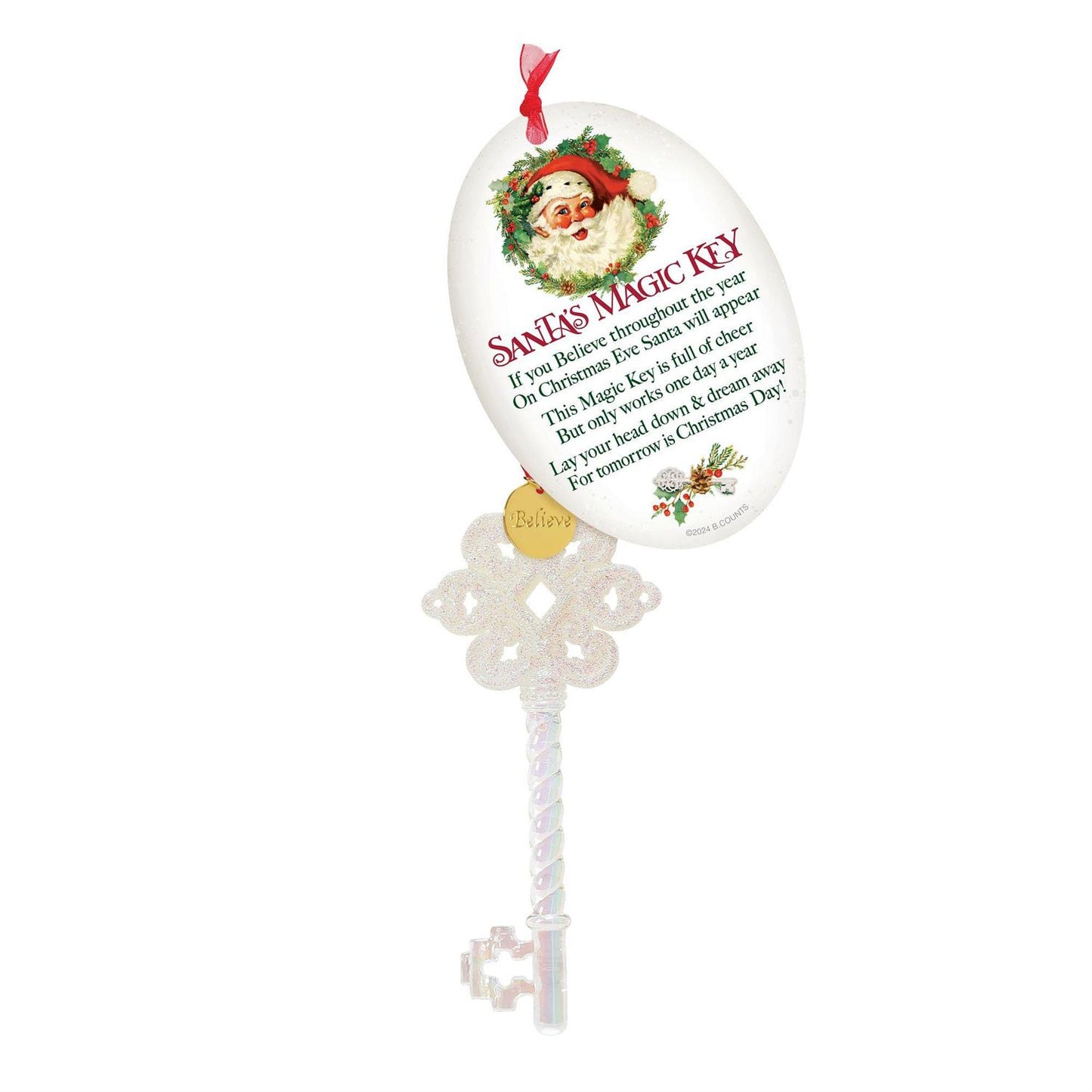 Santa's Magic Key Ornament