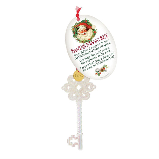 Santa's Magic Key Ornament