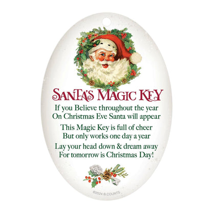 Santa's Magic Key Ornament