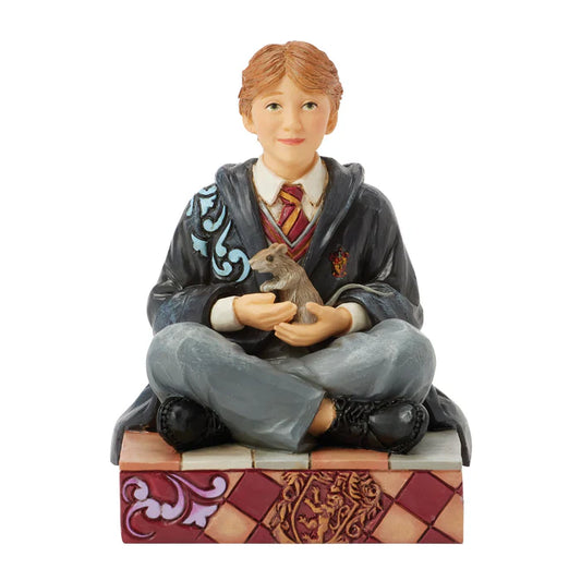 Ron With Scabbers Figurine
