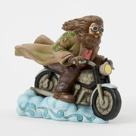 Hagrid On Bike Figurine