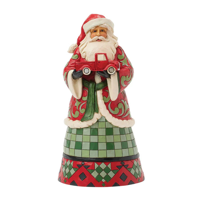 Highland Holiday Santa Figurine