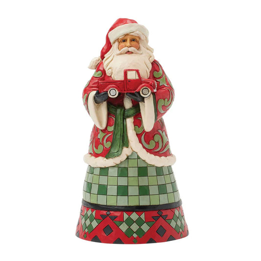 Highland Holiday Santa Figurine