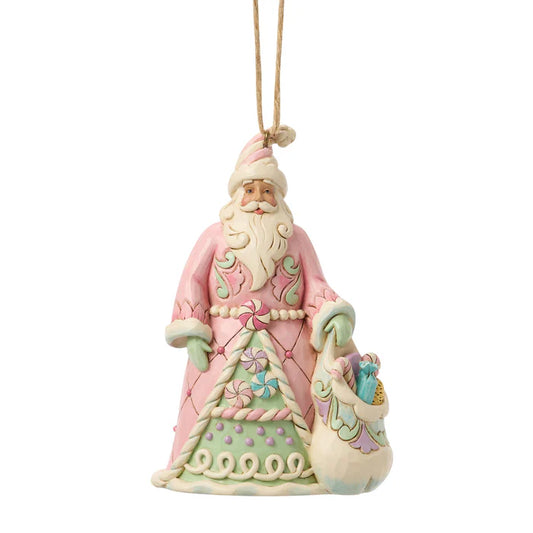 Sweets Santa with Bag Ornament