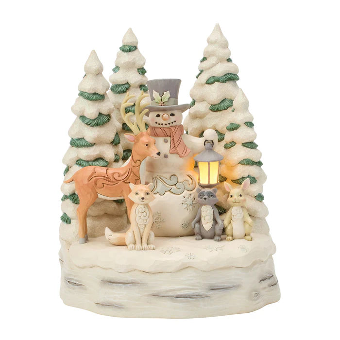 All is Calm All is White Figurine