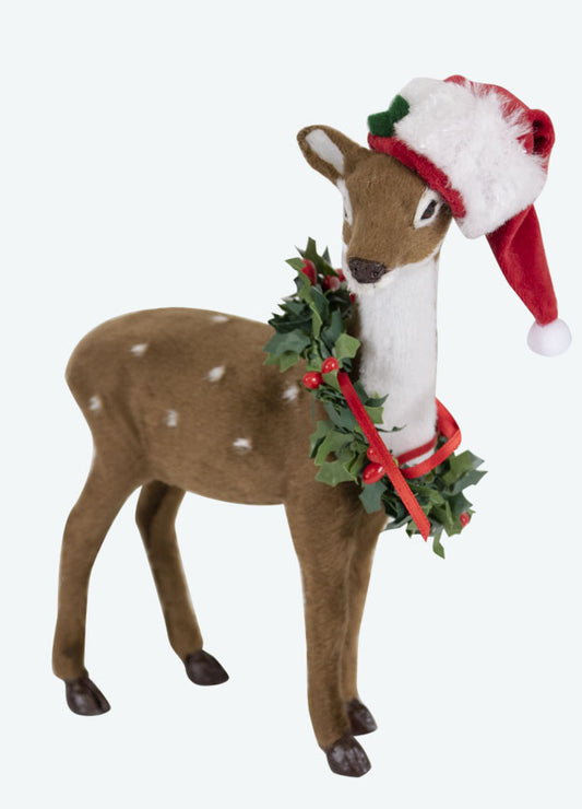 Reindeer With Wreath