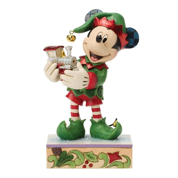 Elf on Track Figurine