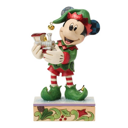 Elf on Track Figurine