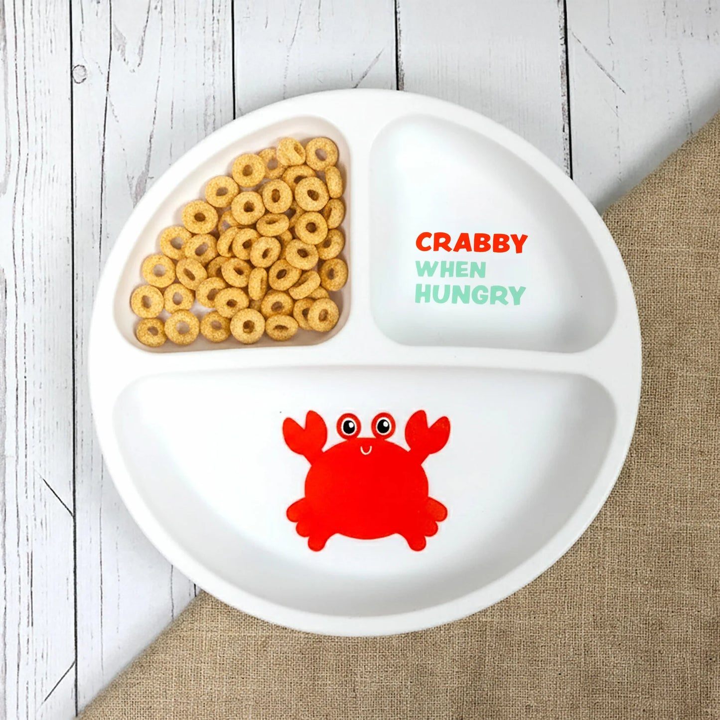 Crabby Silicone Plate