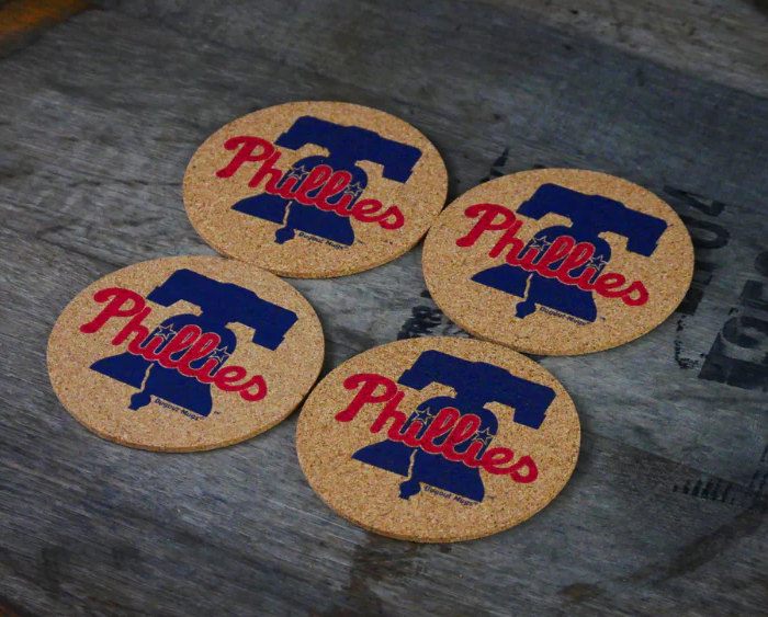 Phillies Bell Coasters