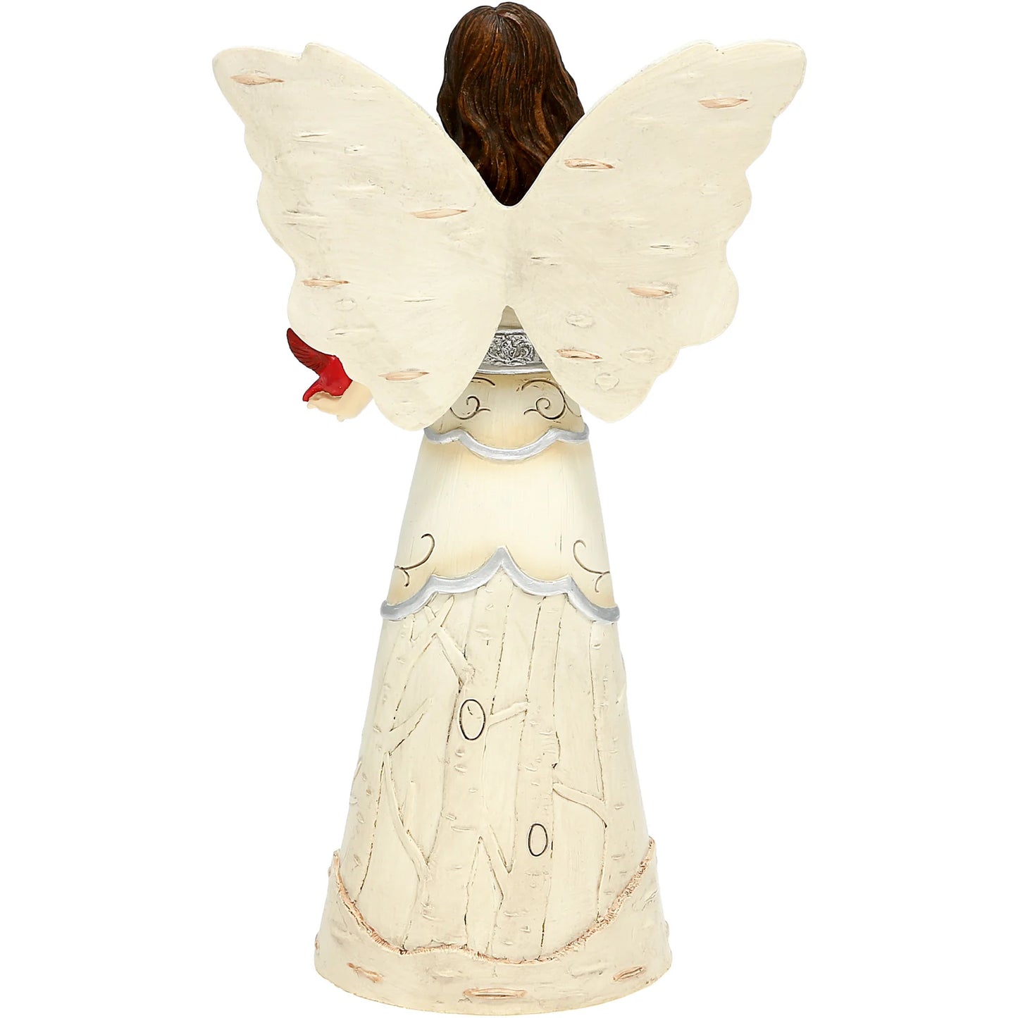 Cardinals Appear Angel Figurine