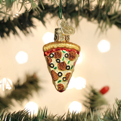 Gumdrops Mini Pizza Slice Ornament